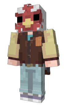 Minecraft скин по нику Gl1tchl1ng