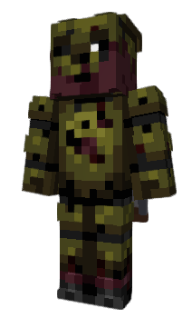 Minecraft скин по нику Glitchspider