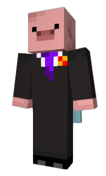 Minecraft скин по нику Glorified_Pig