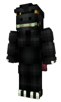 Minecraft skin GodzillaPNG