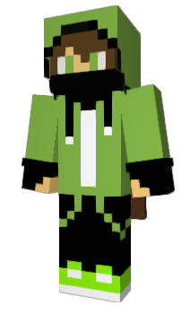 Minecraft скин по нику GreenAyeraCCX