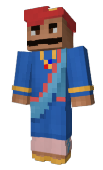 Minecraft skin Hanumankind