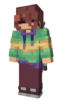 Minecraft skin Hawxalotl