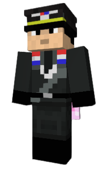 Minecraft skin Hrabren