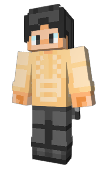 Minecraft скін по ніку ItsDakGalbi