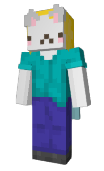 Minecraft скин по нику ItzRealCat