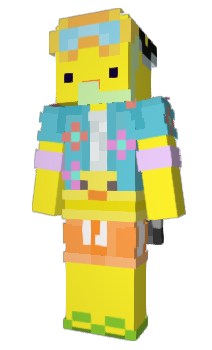 Minecraft скин по нику JustDuckTV