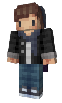 Minecraft скин по нику JustFead