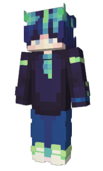 Minecraft скин по нику KickinChick