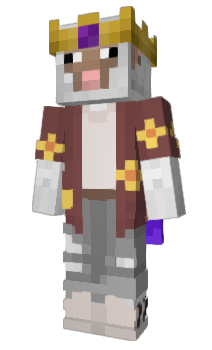 Minecraft скин по нику KingWoolly