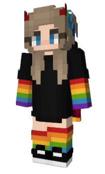 Minecraft скін по ніку Kitsu_Ari