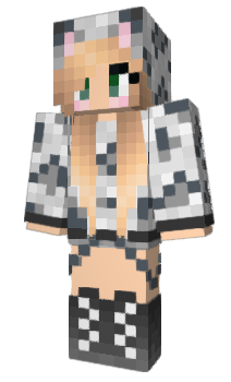 Minecraft skin Kitsukaa