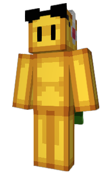 Minecraft skin Klisee