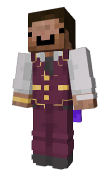 Minecraft skin Kniffe
