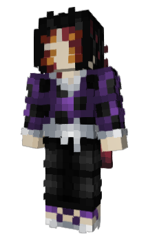 Minecraft skin Kokushibou