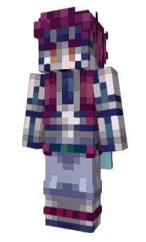 Minecraft skin Kourakaza