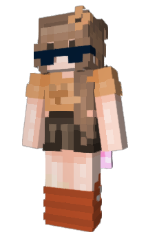 Minecraft skin KrystalUniverse