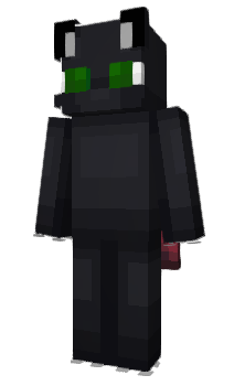 Minecraft скин по нику KucingHitam