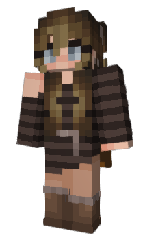 Minecraft скін по ніку Leafy01