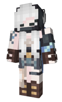 Minecraft скін по ніку Leafy_Ghost