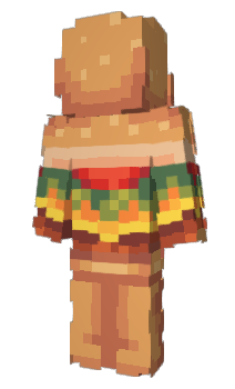 Minecraft скин по нику Levi_Burger