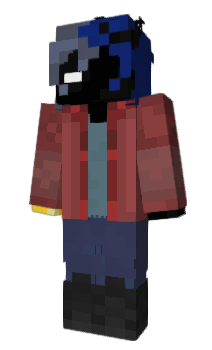 Minecraft скин по нику LiterallyBluee