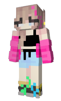 Minecraft скин по нику LivvyFizzle