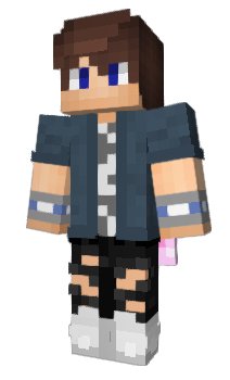 Minecraft скін по ніку LuminoShambo