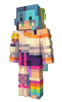 Minecraft скин по нику LunaSnarkTTV