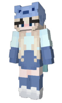 Minecraft скин по нику LunarIsNotHere
