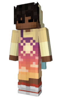 Minecraft скин по нику LuneLeVrai