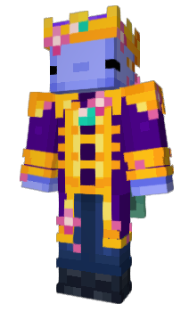 Minecraft скін по ніку LuxRoyalty