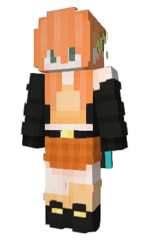 Minecraft skin Mandarincheck