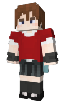 Minecraft skin Mandarinka