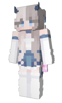 Minecraft скин по нику Mememori