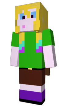 Minecraft скин по нику MermaidHair5091