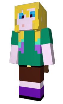 Minecraft скин по нику MermaidHair5091