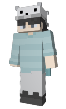 Minecraft скін по ніку MichiGhost05
