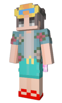 Minecraft скін по ніку Millpopsik