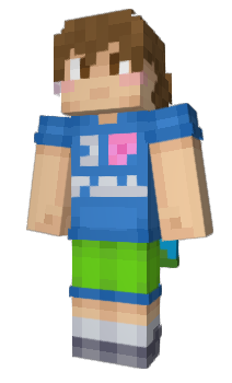 Minecraft skin MochaThrower