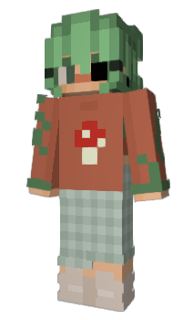 Minecraft скин по нику MossyBlahaj