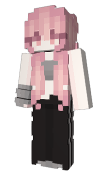 Minecraft skin Niebieska__