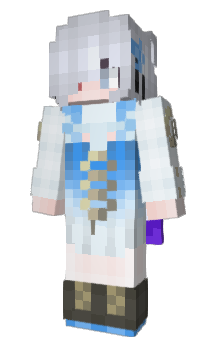 Minecraft скин по нику Nyonyosekai