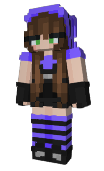 Minecraft skin Nyxoky