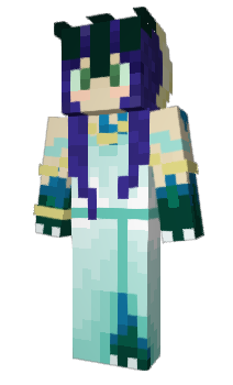 Minecraft скин по нику OrchidLily