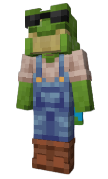 Minecraft скин по нику OverGoodFrog6110
