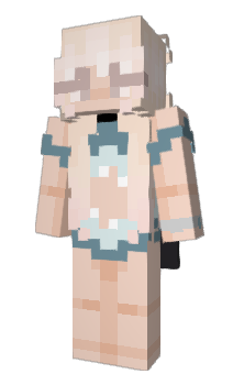 Minecraft скин по нику OzuraLuvsBlahajs