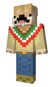 Minecraft скин по нику PERROBAILADOR777