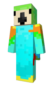 Minecraft скин по нику ParrotX02