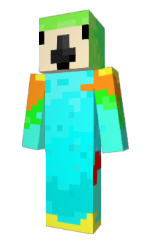 Minecraft скин по нику ParrotX02